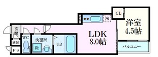 ＭＯＶＥ江波本町の物件間取画像